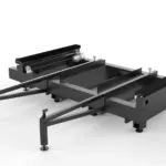 FL1530N fiber laser cutting stainless steel