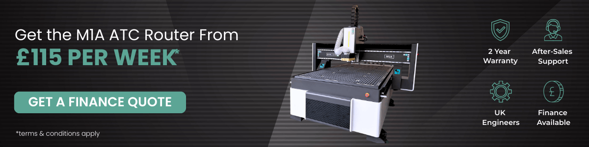 M1A finance CNC Router