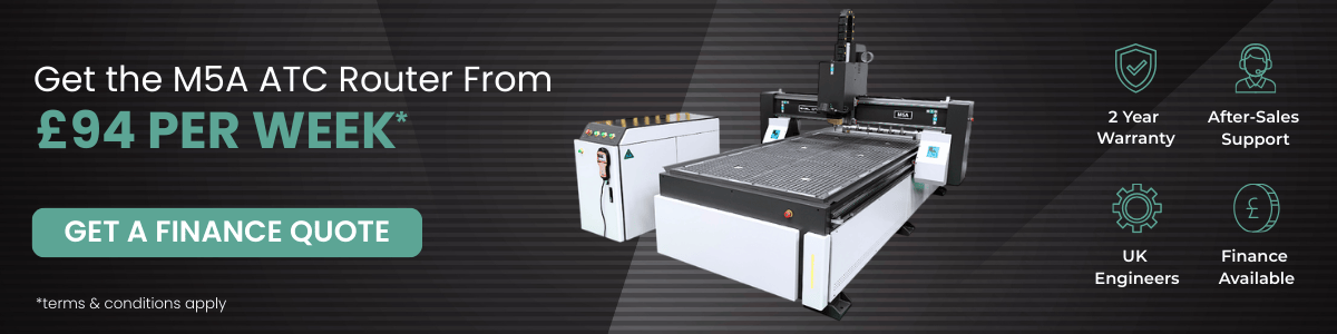 M5A Finance CNC router