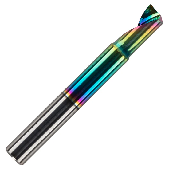 Solid Carbide Single Flute DLC Coated End Mill for Aluminium & ACM - Image 7