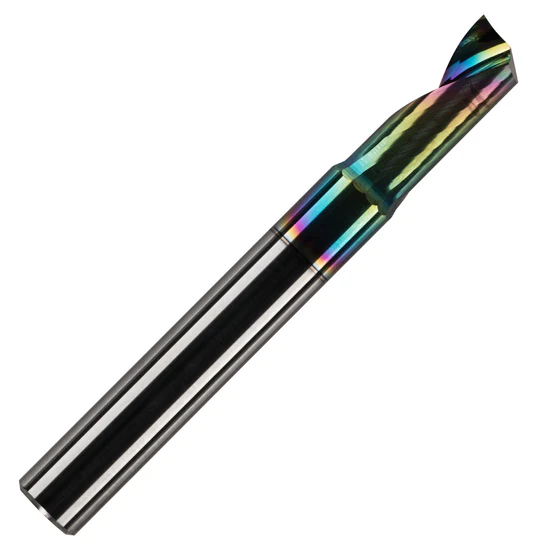 Solid Carbide Single Flute DLC Coated End Mill for Aluminium & ACM - Image 5